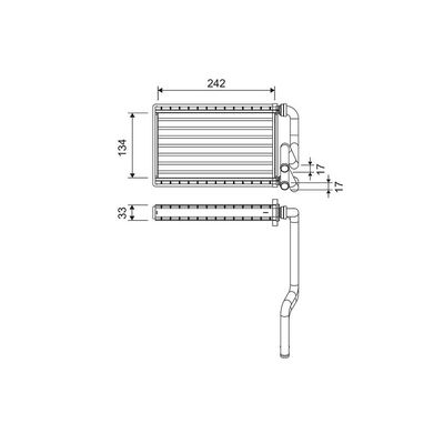 Kalorifer Radyatörü  ORİS KHN025026