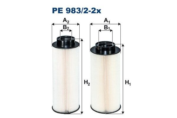 Yakıt Filtresi  FILTRON PE 983/2-2x