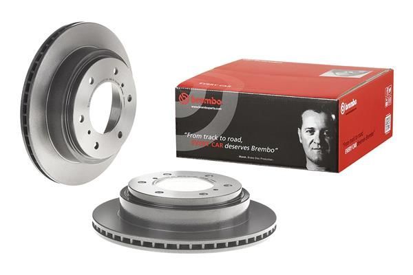 Fren Disk Ayna Arka Sağ ve Sol Mitsubishi Pajero (V80/V90)(2007->)  BREMBO 09.A450.11