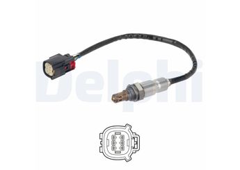 Oksijen (Lambda) Sensörü  DELPHI ES21414-12B1  F1F19Y460EA2010986 F1F1 9Y460 EA 2010986 2005482 2010986 F1F19Y460EA GK219Y460AB