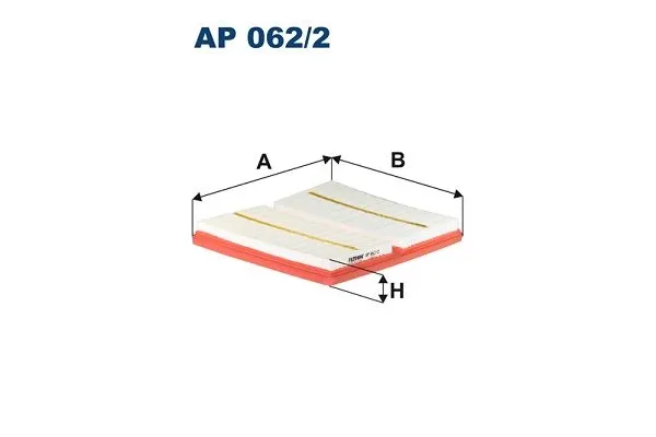 Hava Filtresi  Volkswagen up! (122/BL2)(05.2016->2019)  FILTRON AP 062/2