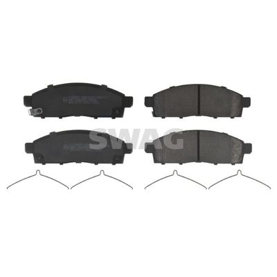 Fren Disk Balata Ön Mitsubishi L200 (KK0/KL0)(2015->)  SWAG 80 91 6624