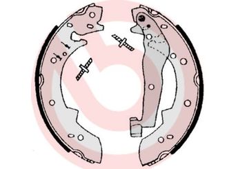 Fren Pabuçlu Balata Arka BREMBO S 06 504  34219064270 10820M 1154385 1157302 34211153901 34211154385 34211157302 9064270 17489600 0017489600 17489700 0017489700 20294300 0020294300