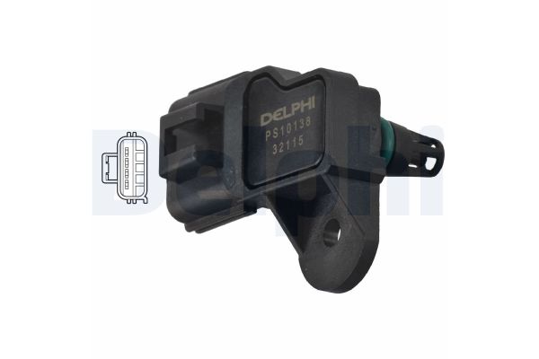 MAP Sensörü  Peugeot Boxer (330/333/335) P.Van (H2) Aks:3000mm (2010->)  DELPHI PS10138