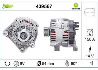Alternatör  VALEO 439567  12317789980 12317789983 12317797660 12 31 7 797 660 12317797661 12 31 7 797 661 7797660 7 797 660 7797661 7 797 661