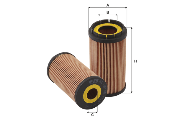 Yağ Filtresi  Volkswagen Phaeton (3D2/3D8)(05.2002->2007)  FIL FILTRE MLE 1583