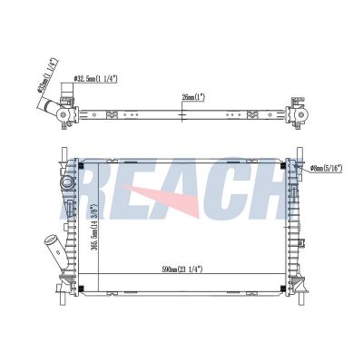 Su Radyatörü  MAHER 10483