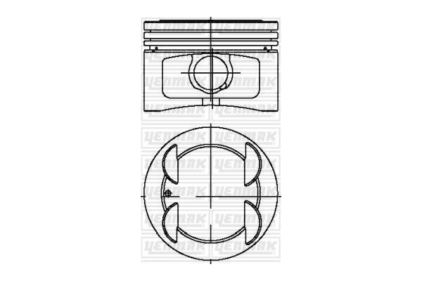 Piston (86.40MM-STD)  NÜRAL 87-70747-STD