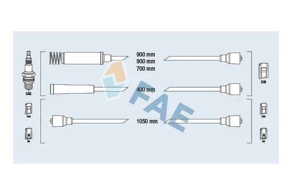 Buji Kablosu  AKD 1036