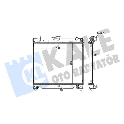 Su Radyatörü  KALE 348070