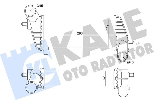 Turbo Radyatörü  KALE 375835