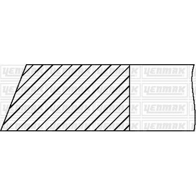 Segman (86.25MM)  YENMAK 91-09113-025
