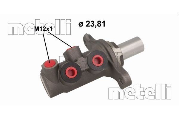 Fren Ana Merkez  Nissan Pulsar (C13M)(2014->)  METELLI 05-1136