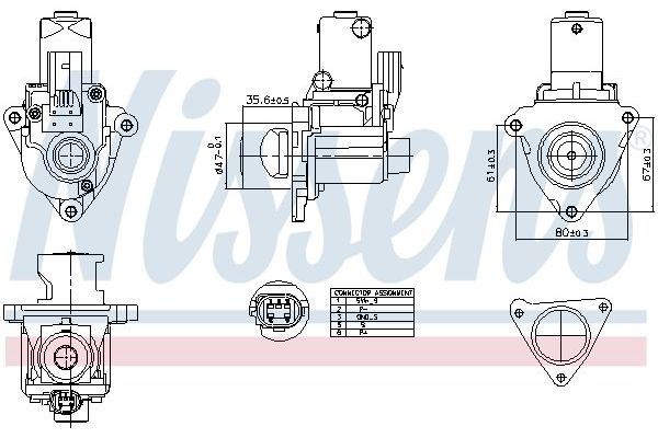 Egr Valfi  Kia Sportage (SL)(2010->)  MANDO MPE030012