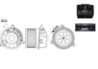 Kalorifer Motoru  MAHLE AB 195 000S  4S7H19D859AA 4S7H 19D859 AA 3S7H18456AB 3S7H 18456 AB 1327522 1 327 522