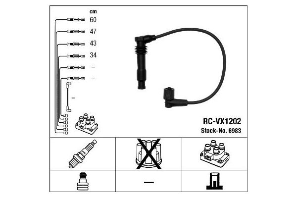 Buji Kablosu  NGK 6983