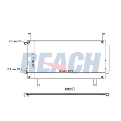 Klima Radyatörü  MGA 82588
