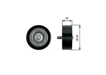 Vantilatör Kayış Gergi Rulmanı  GATES T36437  A0002021719 2021719 0002021719