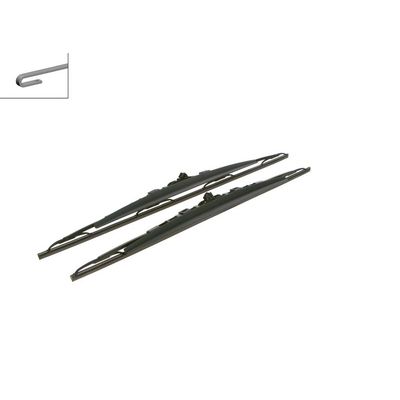 Silecek Süpürgesi Ön Universal Tip 700/650 mm - 28/26 inç BOSCH 3 397 118 204