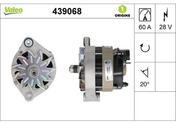 Alternatör  VALEO 439068  VOE9014371018 9014371018 VOE14371018