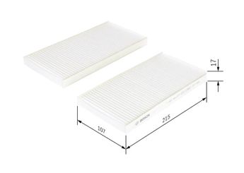 Polen Filtresi  BOSCH 1 987 432 277  KC6107 971332E900 971332E910 KC-6107 97133-2E900 97133-2E910 97133 2E900 97133 2E910