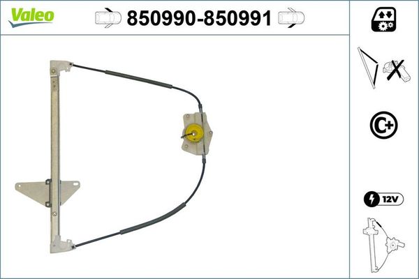 Cam Krikosu Ön Sol VALEO 850990