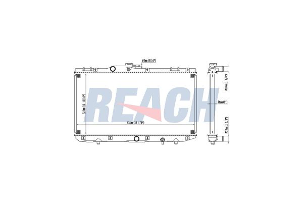 Su Radyatörü  RADISEN RR 64743