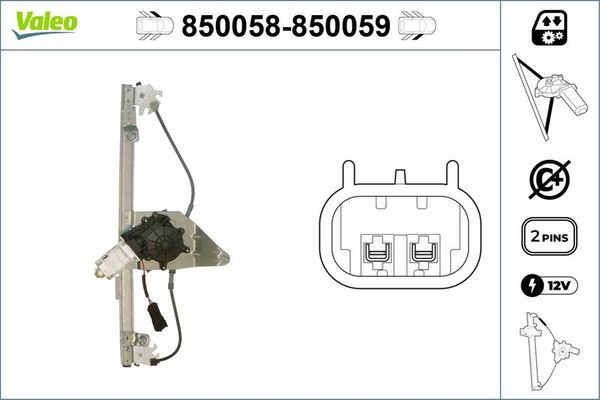 Cam Krikosu Ön Sol VALEO 850058