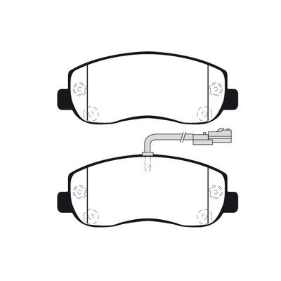 Fren Disk Balata Ön Renault Master III Kamyonet / Şasi - Çift Kabin (06.2010->)  MOTRIO 8550503416