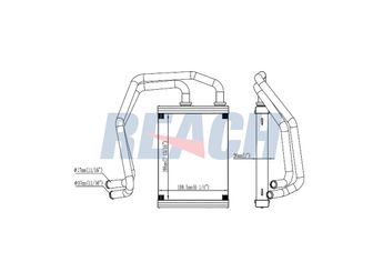 Kalorifer Radyatörü  VEKA 41-3004B  ME733728