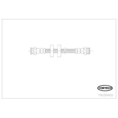Fren Hortumu Arka Sağ veya Sol Citroen Nemo (03.2008->)  PSA ORJINAL 4806K0