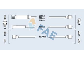 Buji Kablosu  AKD 1036  1612485 90349320 90295494 1612474