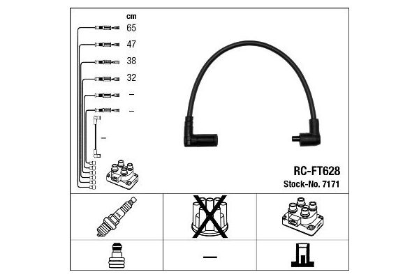 Buji Kablosu  WORG F-3054