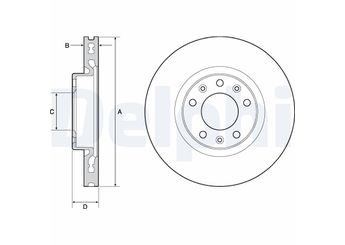 Fren Disk Ayna Ön Sağ ve Sol DELPHI BG4669C  9803918180 1642765080 1667851280 9675223380 9805961480 1642761380 1667849980 9800181480 1647867480 1669577380 1647883280