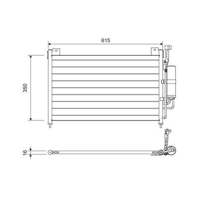 Klima Radyatörü  VALEO 814038