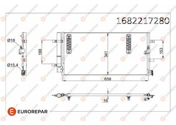 Klima Radyatörü  EUROREPAR 1682217280  1682217280 4G0260401A 4G0260403A 4G0260403B 8K0260401D 8K0260401E 8K0260401H 8K0260401L 8K0260401N 8K0260401Q 8K0260401R 8K0260401T 8K0260403AA 8K0260403AB 8K0260403AE 8K0260403AF 8K0260403D 8K0260403E 8K0260403M 8K0260403T 8KD260401C L4G0260401A L8KD260401C