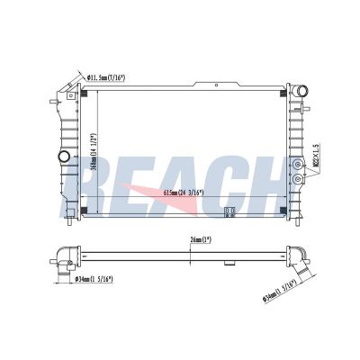 Su Radyatörü  AXAM 05-11-05-0032