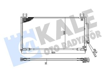 Klima Radyatörü  VALEO 814257  BC1M61480A BC1M61480