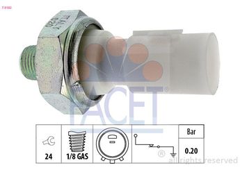 Yağ Müşürü  FACET 7.0182  9475002100 9475002000 94750-02000 94750-02100