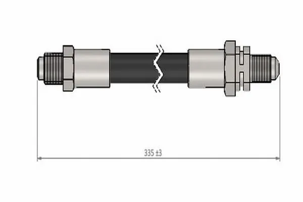 Fren Hortumu Arka Sağ veya Sol Ford Fiesta Courier (DX)(2000->)  CAVO C900 469A