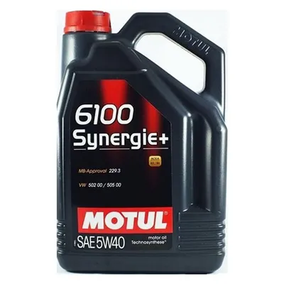 Motor Yağı Yarı Sentetik 6100 Synergıe+ (5 Lt) 5W40  MOTUL 107979