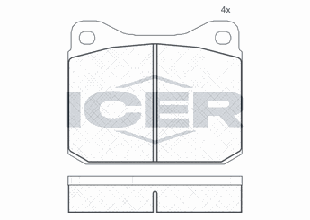 Fren Disk Balata Ön AYD 60544A  281698151 281 698 151 281698151B 281 698 151 B 481615115 481 615 115