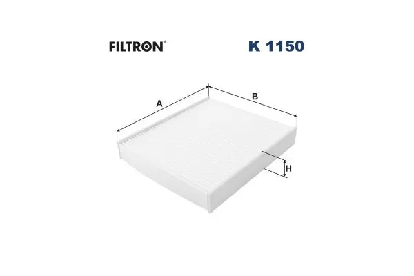 Polen Filtresi  Volvo C70 Cabriolet (12.2005->)  FILTRON K 1150