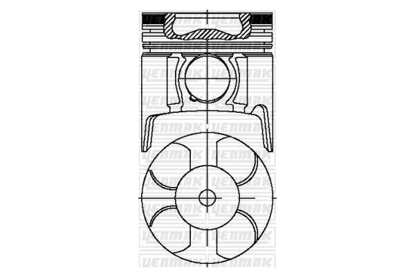 Piston (79.00MM-0.50)  YENMAK 31-04210-050