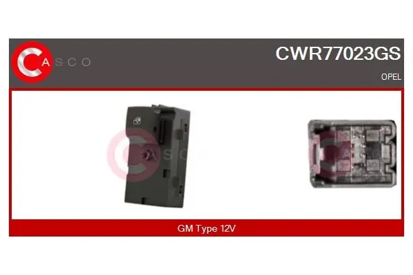 Cam Açma Düğmesi Arka Sağ veya Sol Opel Astra J HB (12.2009->)  MCAR AN-373A