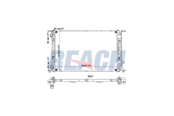 Su Radyatörü  Audi A5 Sportback (8T)(05.2009->)  BEHR 8MK 376 753-491