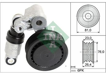 Vantilatör Kayış Gergi Rulmanı  INA 534 0011 10  74145299A 074145299A 74145283 074 145 283 74145283B 074 145 283 B 76145283 076 145 283 74145278D 074 145 278 D 74145278F 074 145 278 F 074 145 299 A