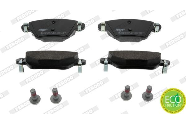 Fren Disk Balata Arka Jaguar X-Type (06.2001->)  EUROCRAFT EU F17158-050