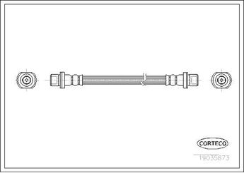 Fren Hortumu Arka Sağ OSSCA BRSFH14008  9094702B59 9094702F30