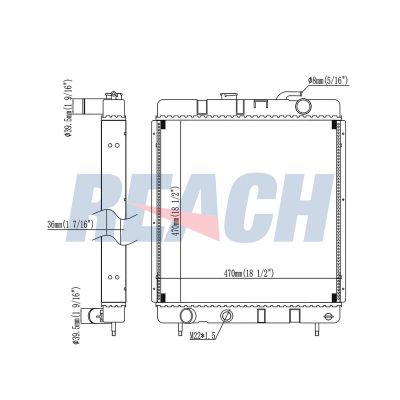 Su Radyatörü  KALE 0401012PA